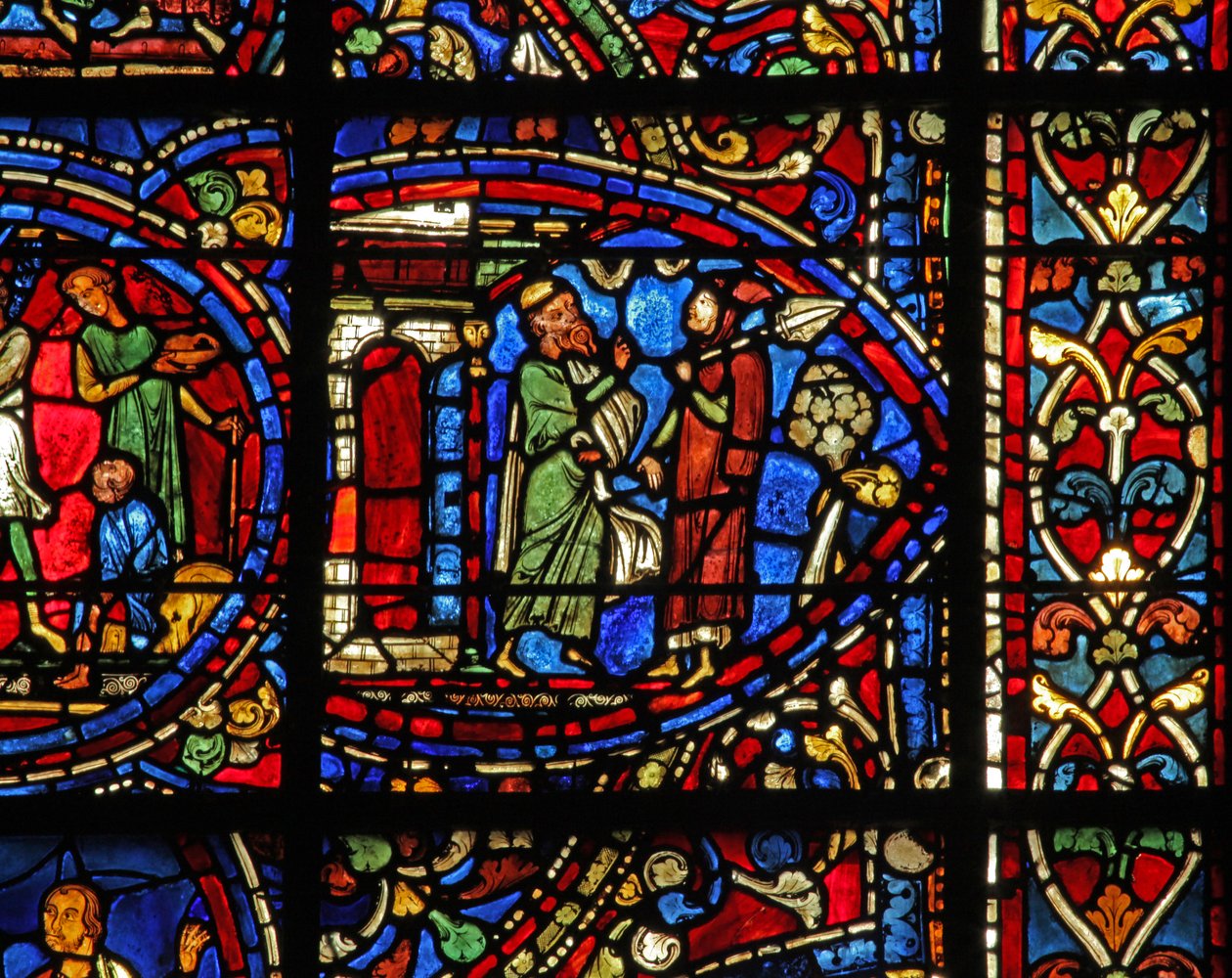 The Prodigal Son-vindue: ældre søn protesterer (w35) af French School