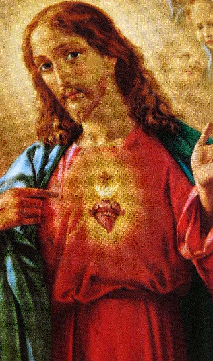 Jesu hellige hjerte, 1800-tallet af French School