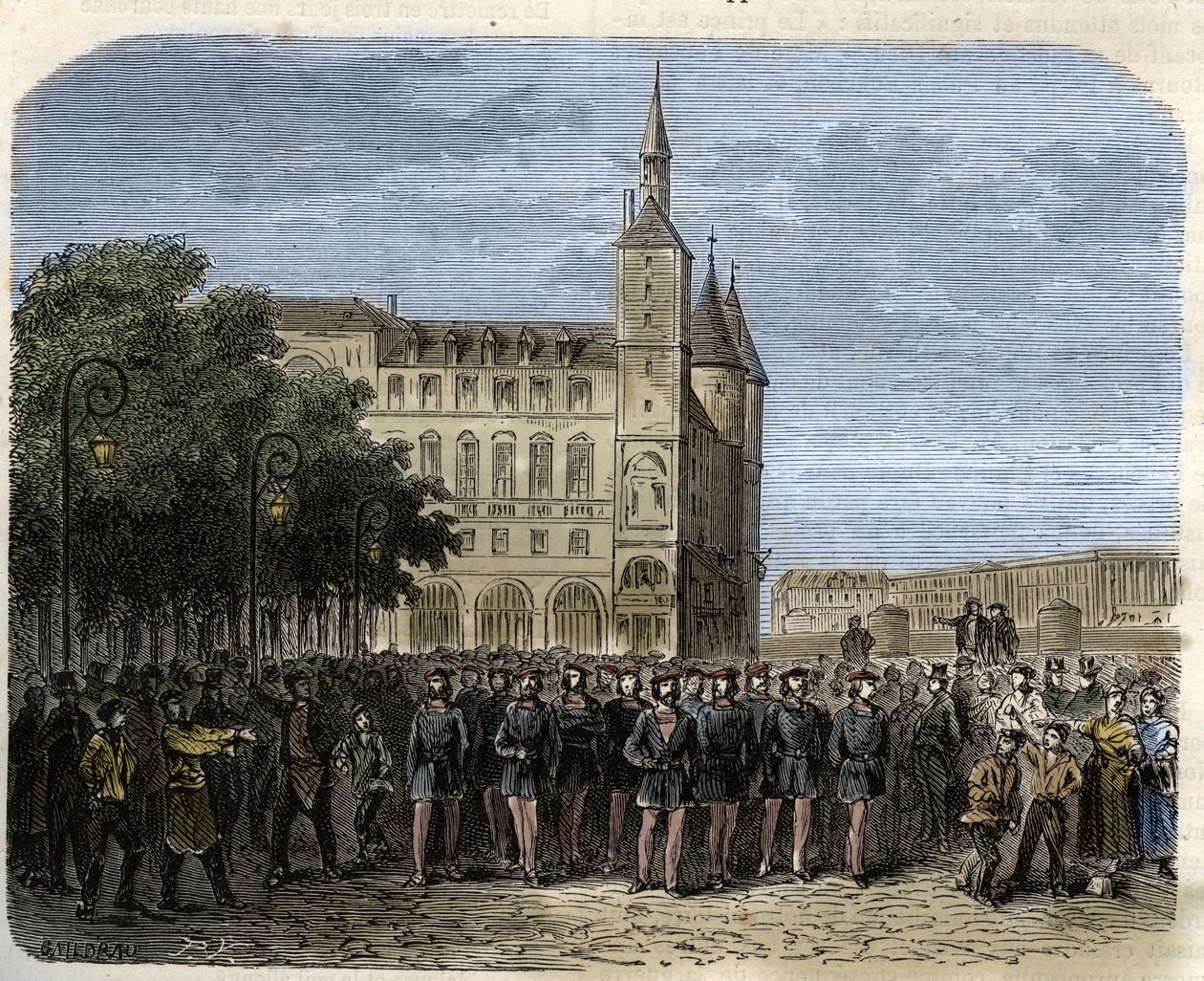 Saint-Simonismen 1820-30 - Saint-Simonismen - Saint-Simonismen - Saint-Simonismen - Saint-Simonerne - gravering af French School