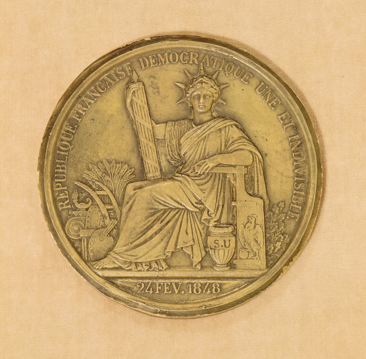 Den anden republiks segl, 1848 af French School