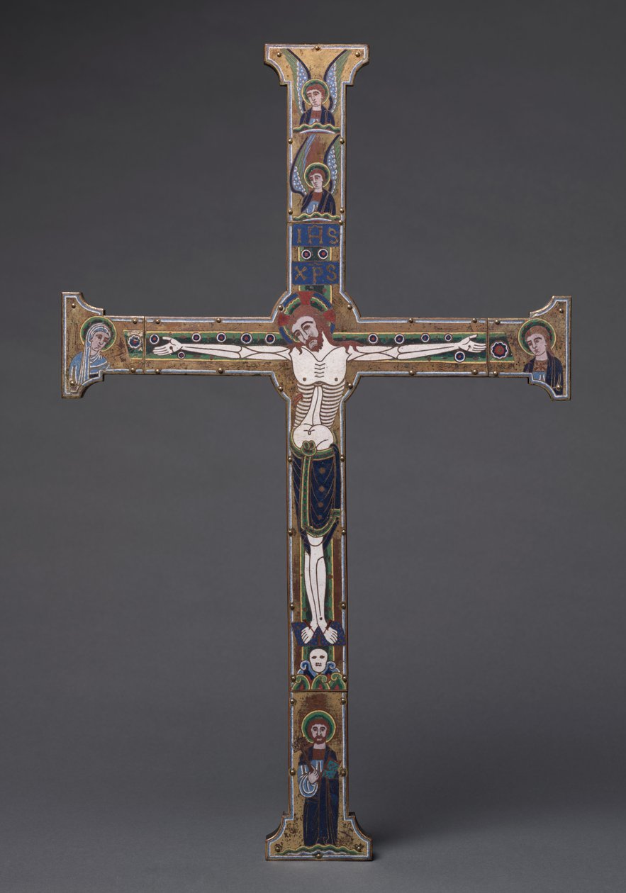 "Spitzer Cross", Master of the Royal Plantagenet Workshop, c.1190 af French School