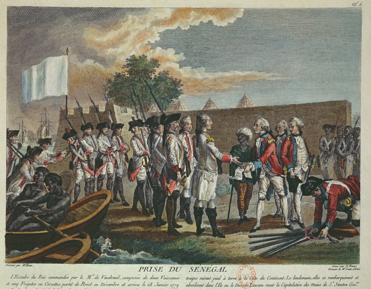 Franskmændenes indtog af Senegal i 1779 under den amerikanske uafhængighedskrig, 1779 af French School