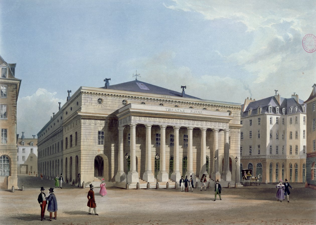 Theatre de lOdeon, ca. 1830-40 af French School