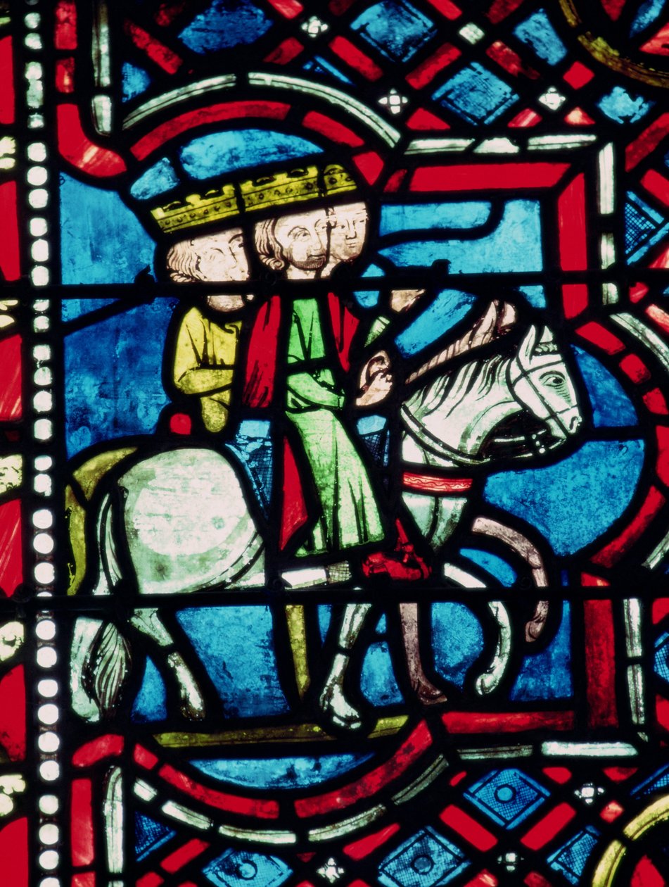 De tre magi til hest, 1200-tallet af French School