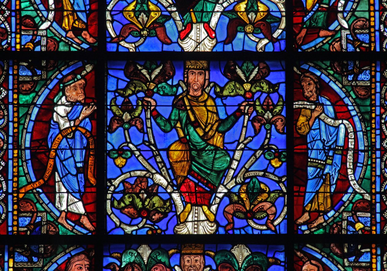 Isajs træ: Zacharias, Isajs konge, Joel (w49) af French School