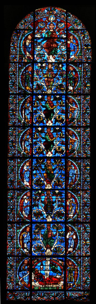 Isajs træ, ca. 1150 af French School