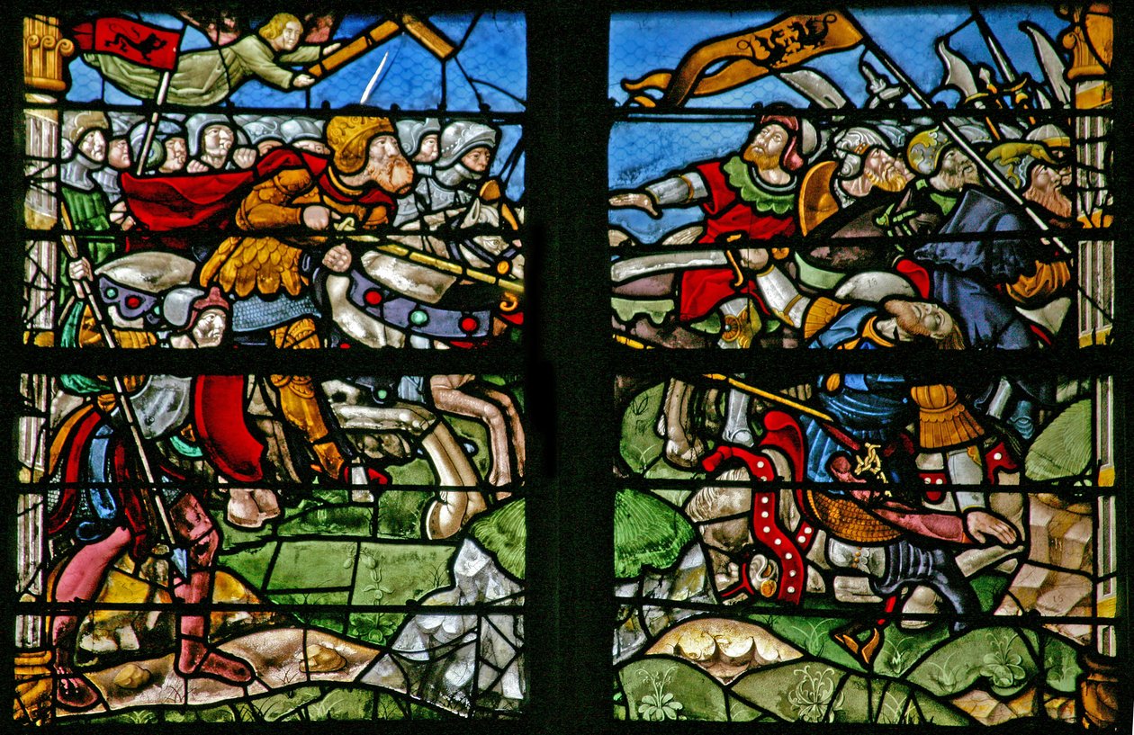 The Triumph of the Cross: Korset dukker op i slaget af French School