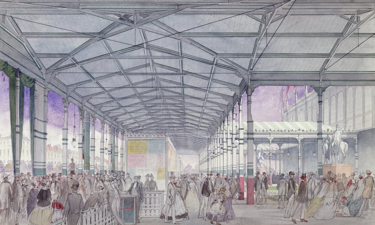 Verdensudstillingen i Paris i 1867, c.1867 af French School