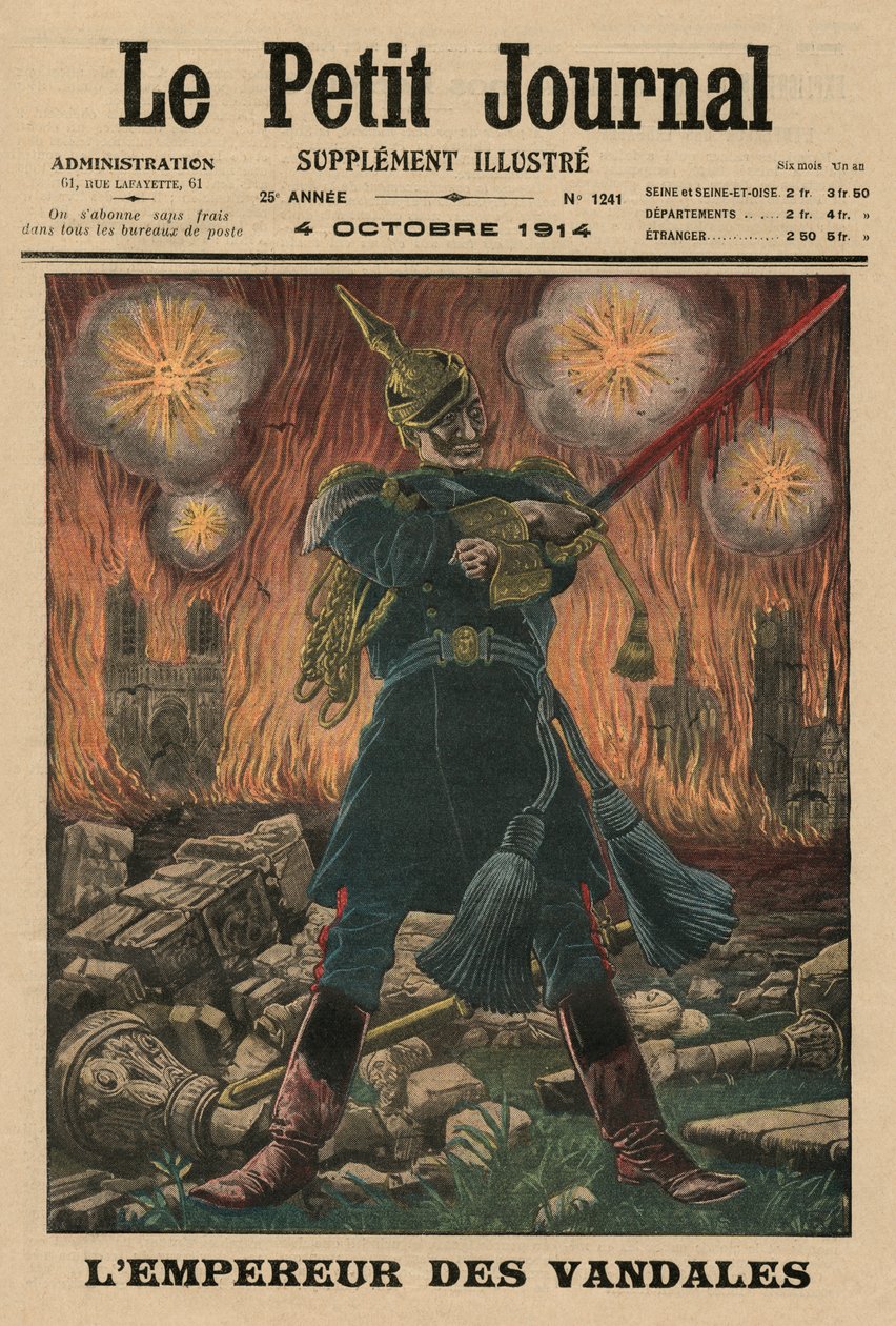 Vandalernes kejser, forsideillustration fra 