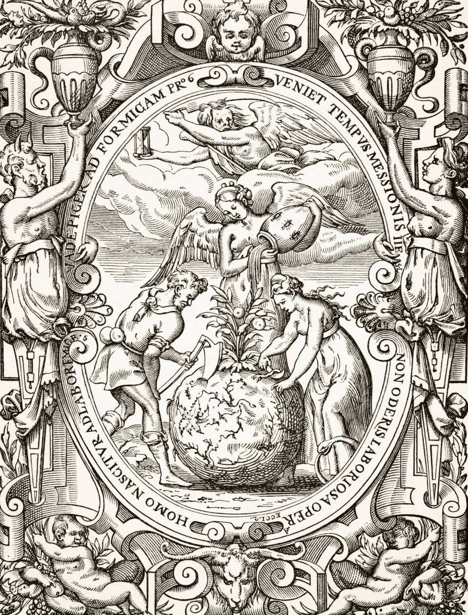 Grøntsagsriget, fra videnskab og litteratur i middelalderen af Paul Lacroix (1806-84) udgivet London 1878 af French School
