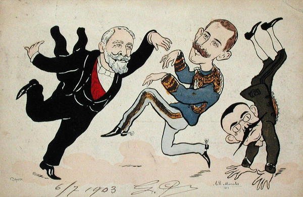 Victor-Emmanuels (1869-1947), konge af Italien, besøg i Frankrig af French School