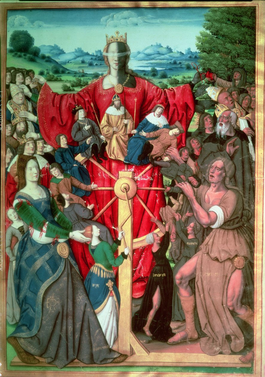 Lykkehjulet, 1503 af French School