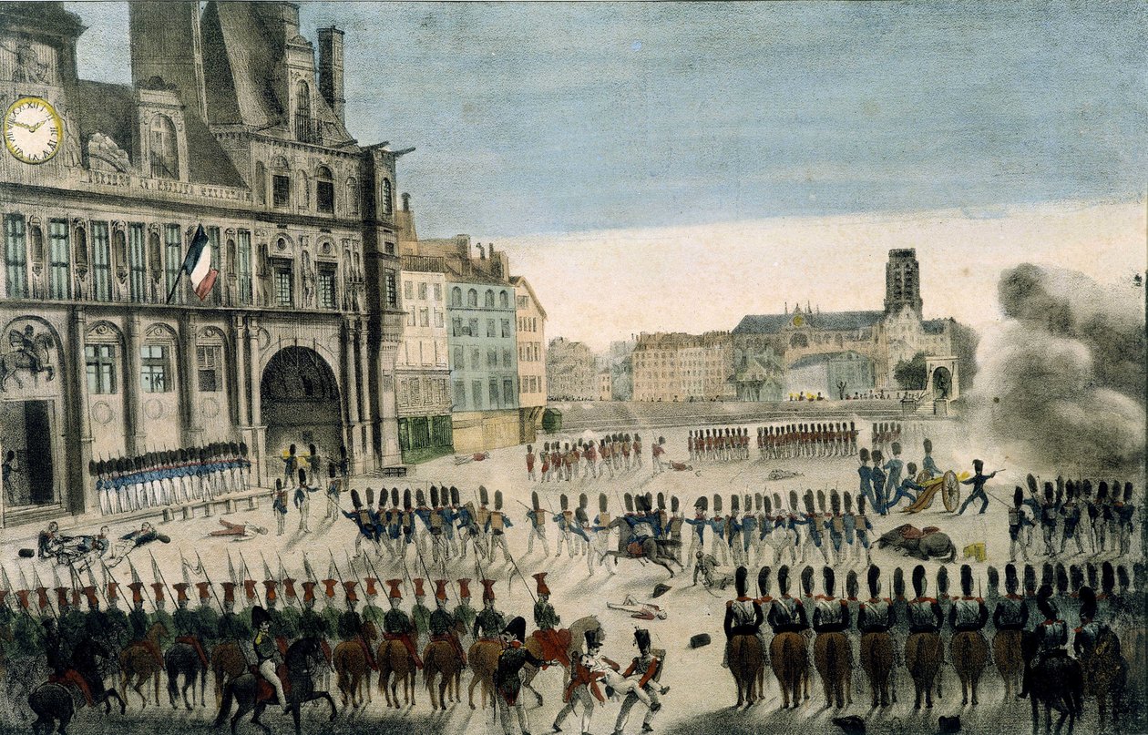 Angrebet på Hôtel de Ville de Paris den 28. juli af French School