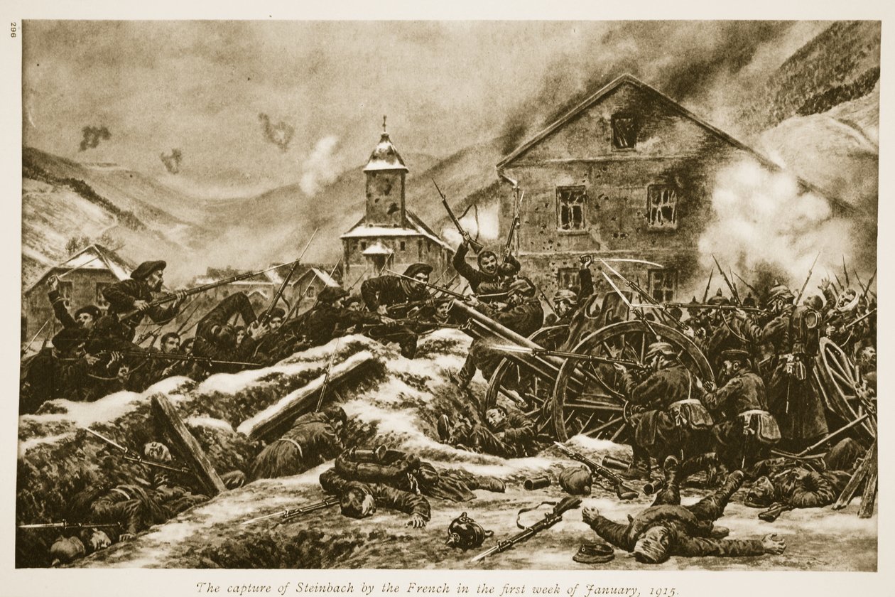 Franskmændenes erobring af Steinbach i den første uge af januar, 1915, 1915-19 af French School
