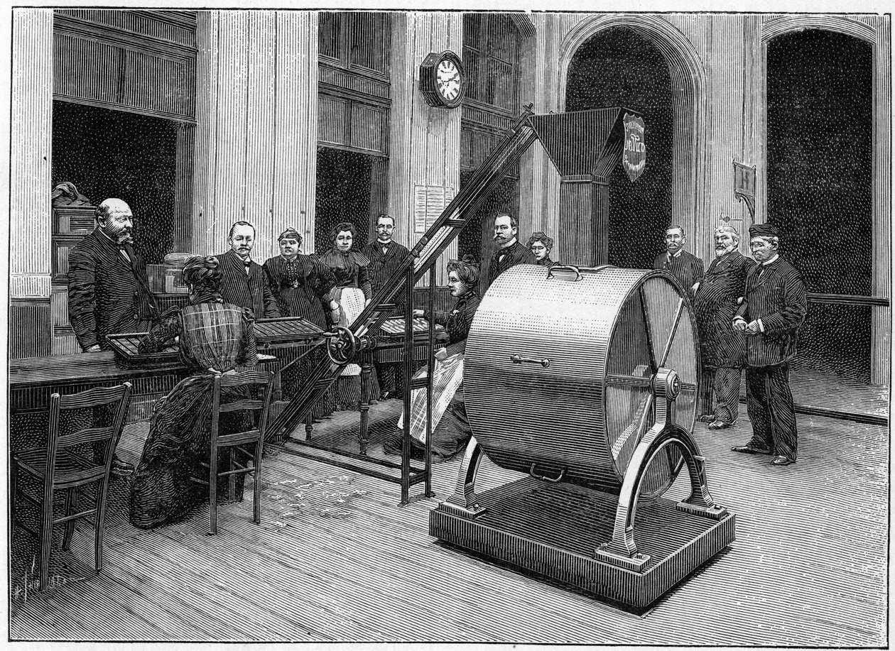 Salonen af Credit Foncier i 1898. af French School