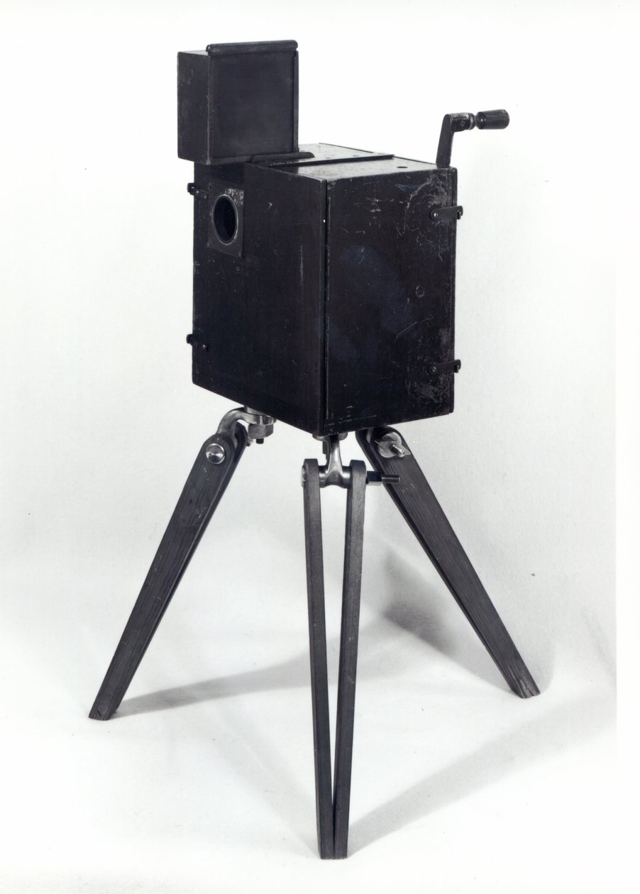 Den første Lumiere cinematographe (træ og metal) af French School