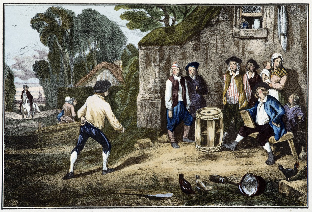 Tøndens spil - 1800-tallet af French School