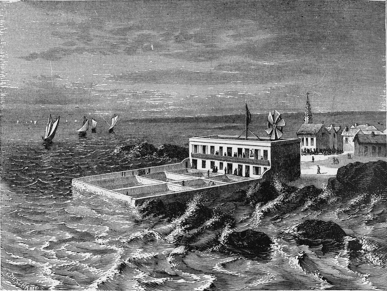 Det oceanografiske laboratorium i Concarneau. I "Album of Science"", Editions Jouvet af French School