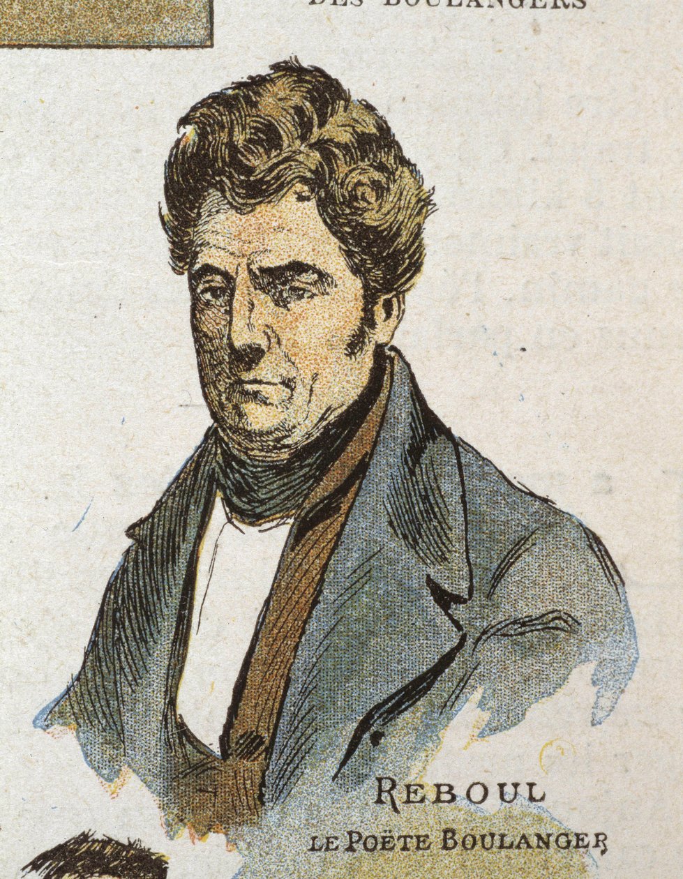 Digteren Reboul fik tilnavnet "The Boulanger de Nîmes" (1796 - 1864) af French School