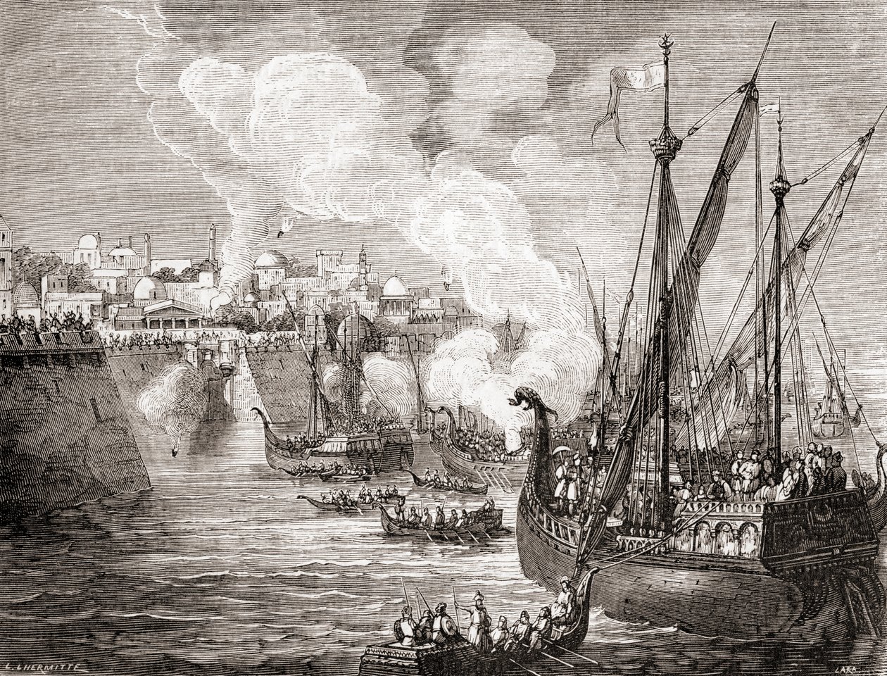 Den osmanniske sultan Mehmed II