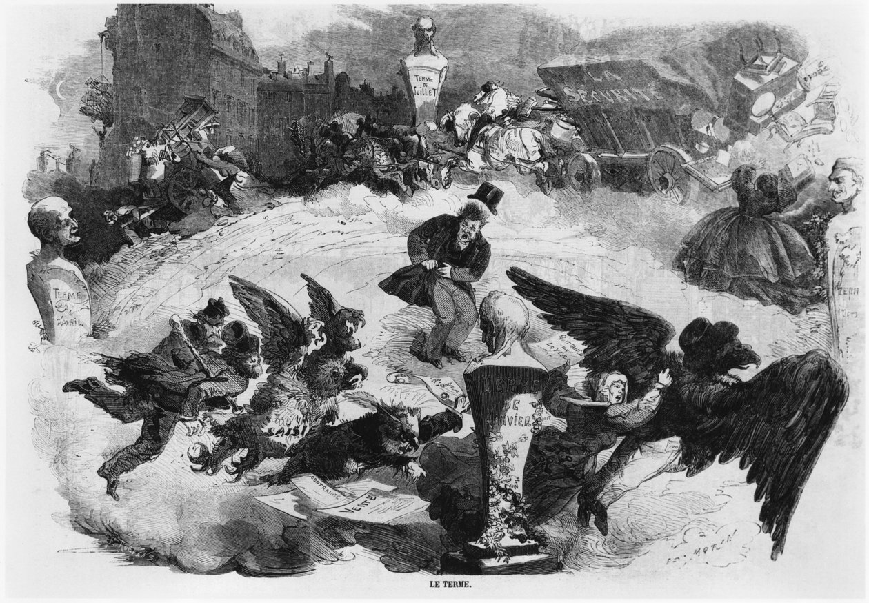 Udtrykket, c.1860 af French School