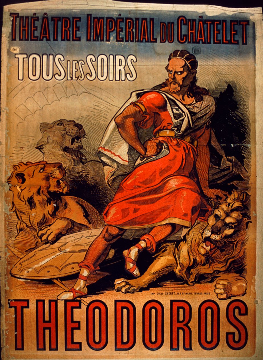 Theodoros, slutningen af det 19. til begyndelsen af det 20. århundrede af French School