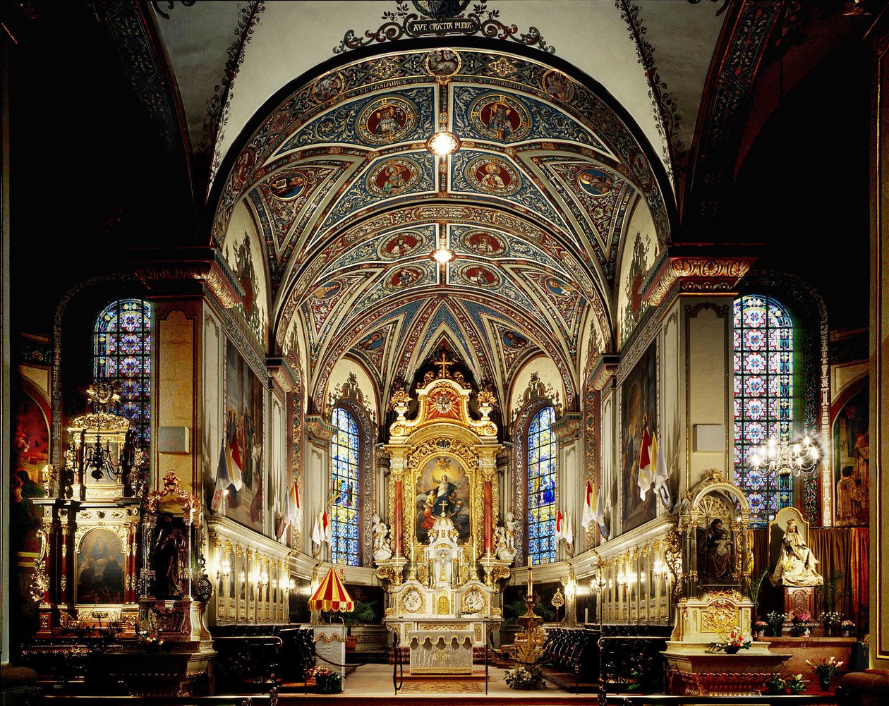 Thierenbach (68) - interiør af Cathedrale Notre-Dame de L