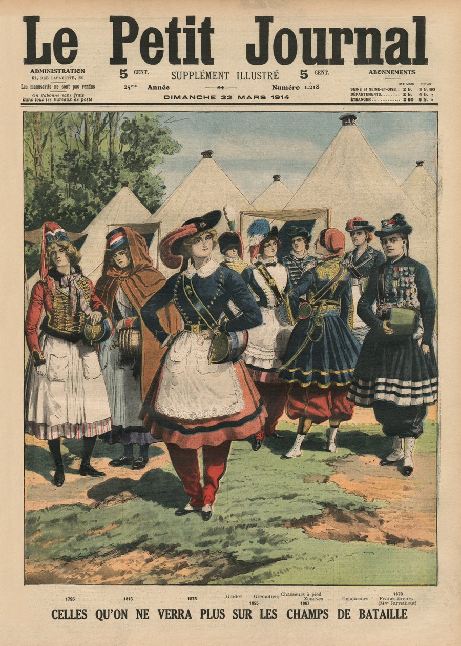 De, der ikke længere er på slagmarkerne, forsideillustration fra 