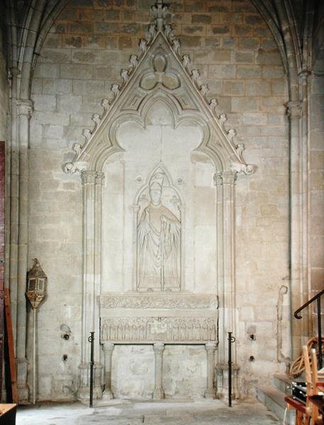 Biskop Radulphes (d.1266) grav i Radulphe-kapellet (se også 171276) af French School