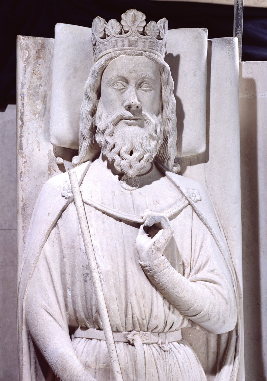 Graven af Clovis I (465-511), kongen af frankerne af French School