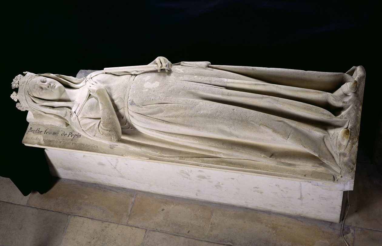 Dronning Berthes grav (726-83) af French School