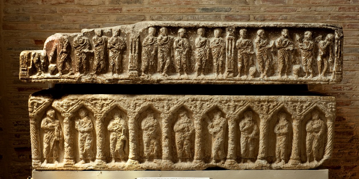 Graven af William Taillefer, greve af Toulouse, 4.5. århundrede af French School
