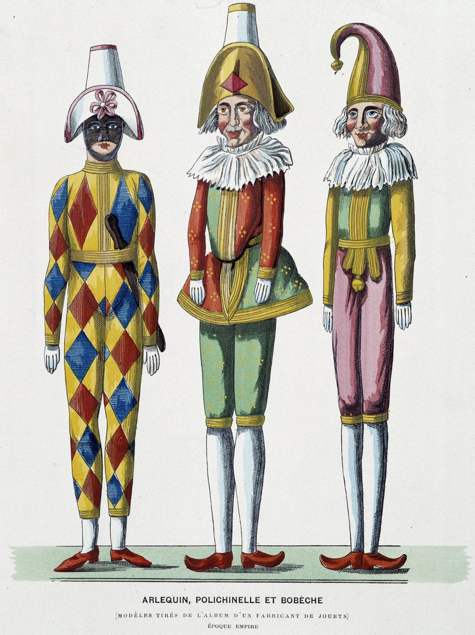 Legetøj fra det første imperium: Harlekin, Bobèche af French School