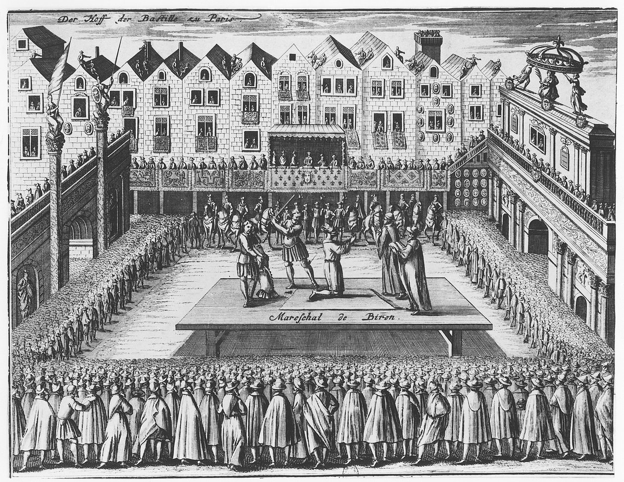Retssag og henrettelse af Charles de Gontaut, Duc de Biron af French School