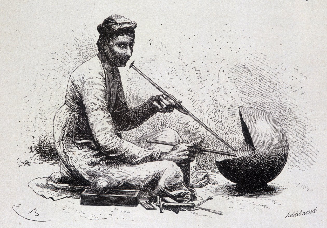 En tredjeparts juvel fra Ulwur (Indien) - i "" Around the World"" af French School