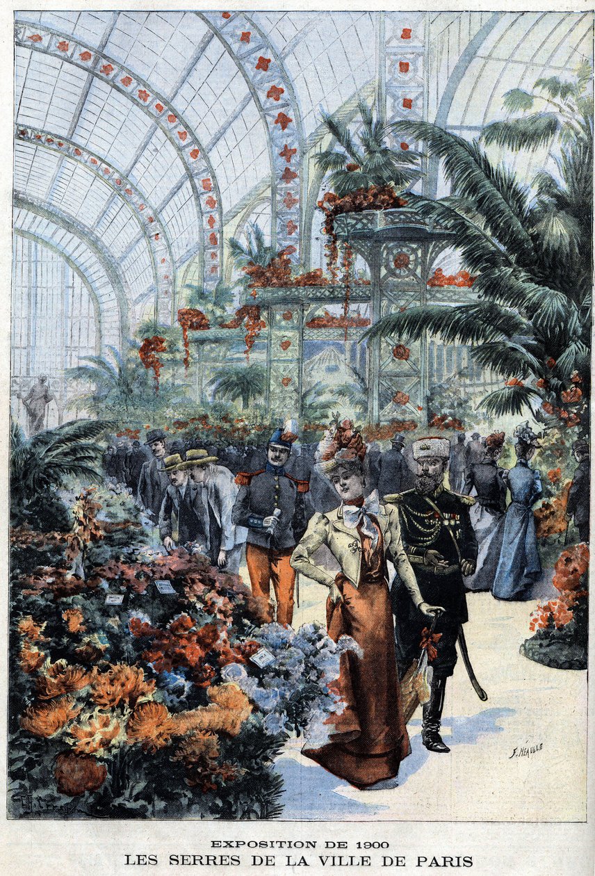 Universaludstilling af Paris i 1900: drivhusene ved Palais de l