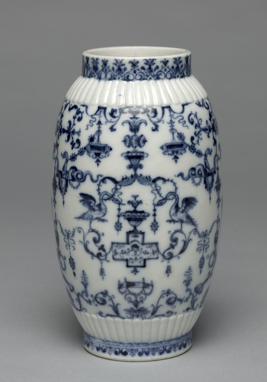Vase, Saint Cloud Porcelænsfabrik, ca. 1695-1700 af French School