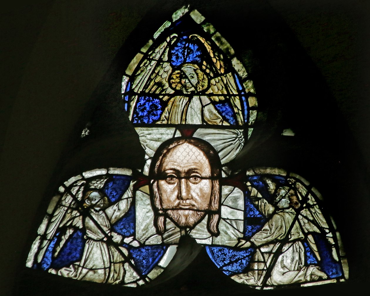 Veronicas slør (farvet glas) af French School