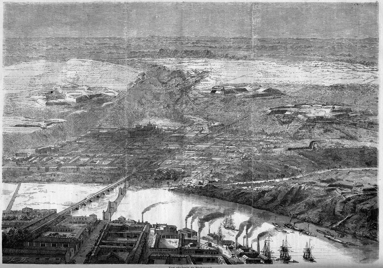 View of Richmond City, Virginia, USA (USA) af French School