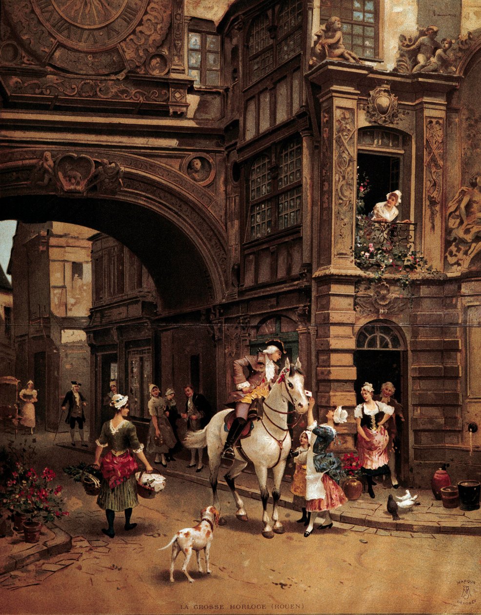 Udsigt over rue de l