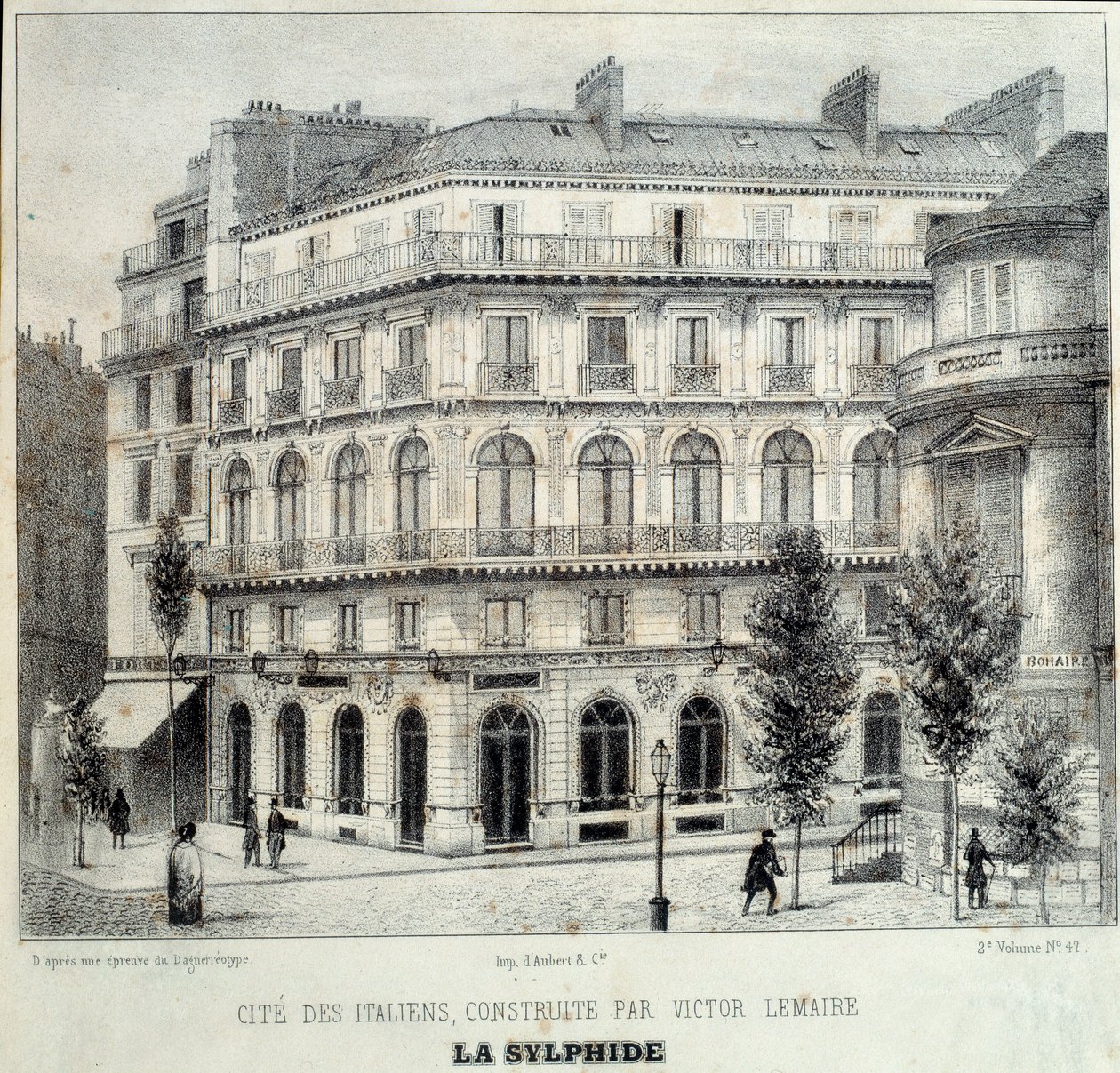Udsigt over Maison Doree (eller Maison d