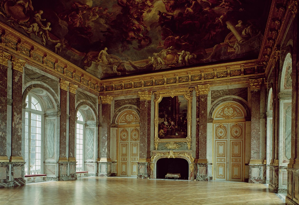 Udsigt over Salon dHercule, indviet i 1739 af French School