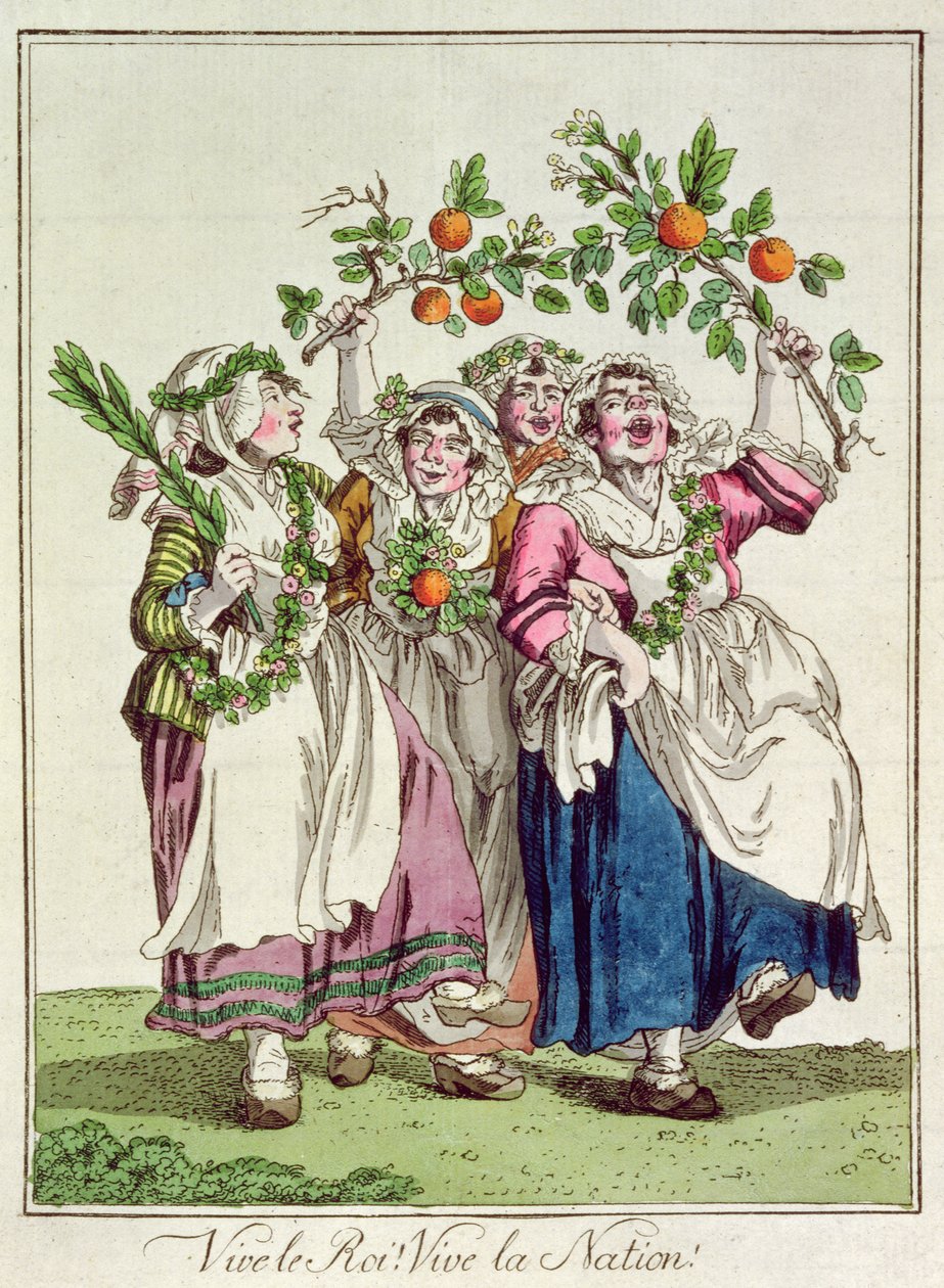 Længe leve kongen! Længe leve nationen!, 1789 af French School