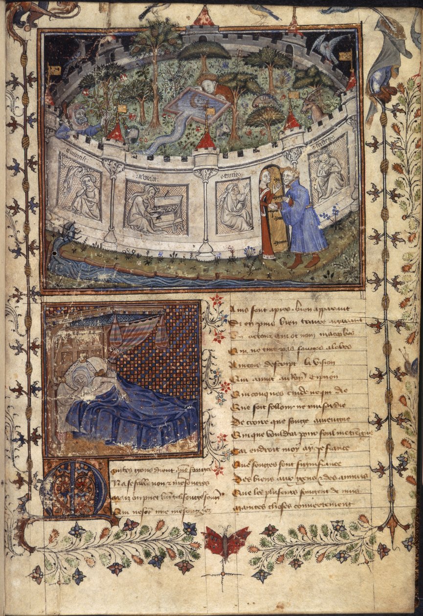 Sir Mirths murede have, fra 