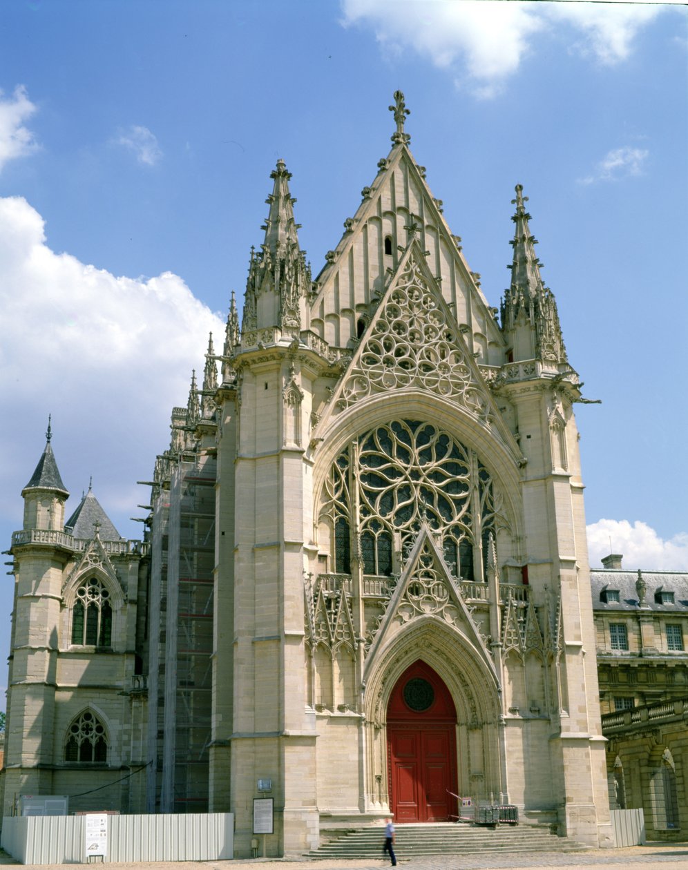 Kapellets vestfacade af French School