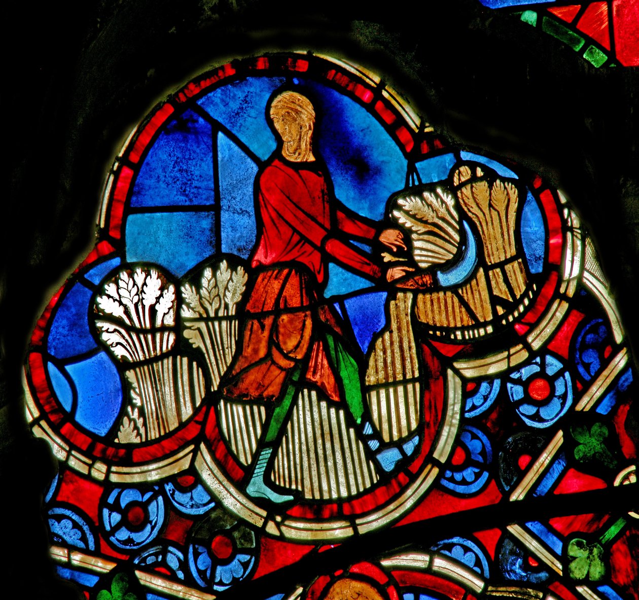 Window Ew skildrer Månedens Arbejder.Juli af French School