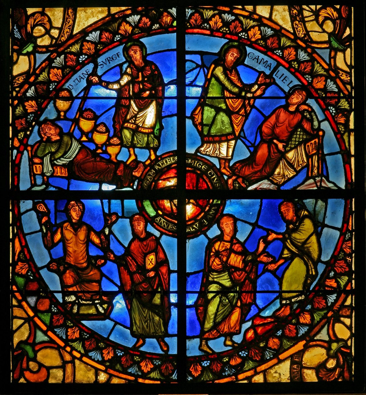 Window Treasury-D skildrer historien om St Stephens relikvier af French School