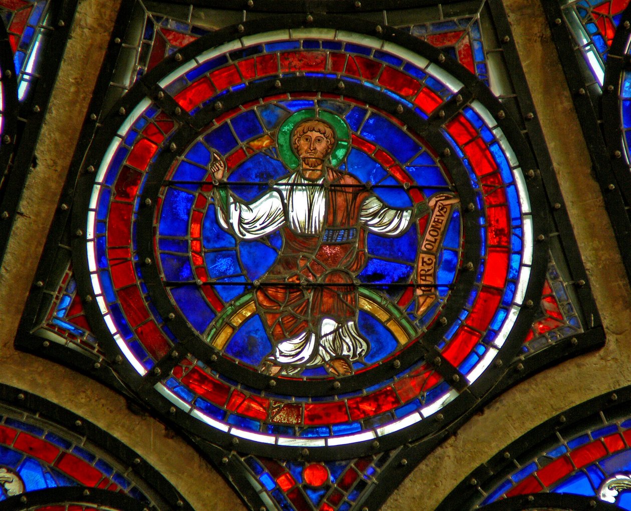 Vindue w100 forestillende Bartholomew af French School
