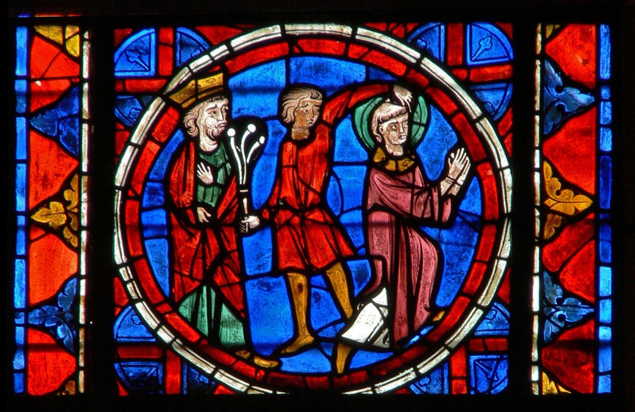 Vindue w109, der viser St. Gervais