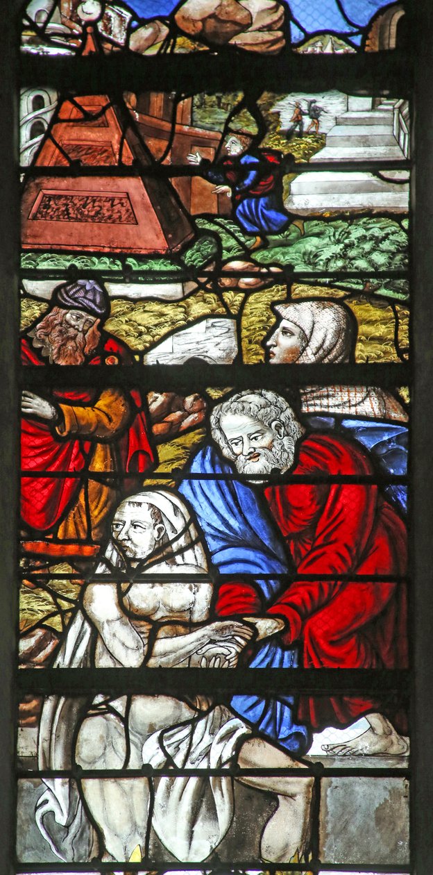 Vindue w10, der viser Lazarus